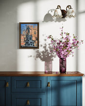 Load image into Gallery viewer, Neptune Fountain, Bologna – Original Oil Painting
