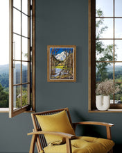 Load image into Gallery viewer, Monte Bianco seen from Pautex Pastel Painting
