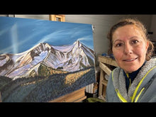 Load and play video in Gallery viewer, Mount Sopris Soft Pastels Painting
