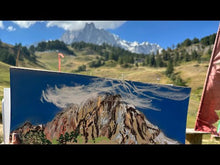 Load and play video in Gallery viewer, Monte Bianco viewed from Chiecco Ristorante
