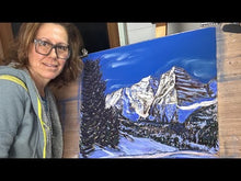 Load and play video in Gallery viewer, Maroon Bells Soft Pastels Painting
