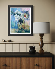 Load image into Gallery viewer, White Roses — Acrylic &amp; Gouache Study
