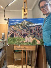 Load image into Gallery viewer, Ruta del Adobe in Catamarca Pastel Painting
