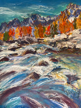 Load image into Gallery viewer, Autumn in Val Ferret Soft Pastels Painting
