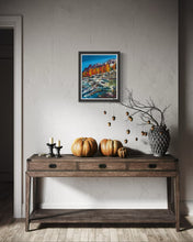 Load image into Gallery viewer, Val Ferret in Autumn Oil Painting
