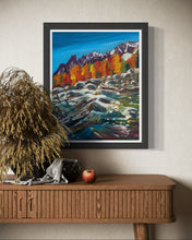 Load image into Gallery viewer, Val Ferret in Autumn Oil Painting
