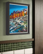 Load image into Gallery viewer, Val Ferret in Autumn Oil Painting
