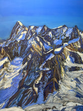 Load image into Gallery viewer, The View from Aiguille du Midi towards Grandes Jorasses
