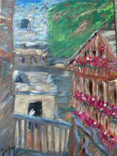 Load image into Gallery viewer, The View from my Balcony #3 Oils Painting
