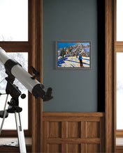 Load image into Gallery viewer, Skiing Down from Zerotta, Courmayeur – Monte Bianco Views
