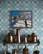 Load image into Gallery viewer, Skiing Down from Zerotta, Courmayeur – Monte Bianco Views
