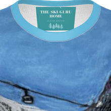 Load image into Gallery viewer, Baby deer skier with the Dent du Géant and the Skyway Monte Bianco in the background Boys T-shirt
