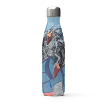 Load image into Gallery viewer, Wolf in Skis in Courmayeur Stainless Steel Thermal Water
