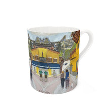 Load image into Gallery viewer, The Via Roma in Courmayeur Large Bone China Mug
