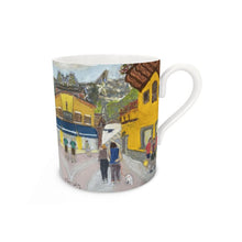 Load image into Gallery viewer, The Via Roma in Courmayeur Large Bone China Mug
