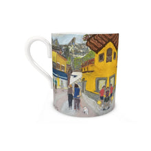 Load image into Gallery viewer, The Via Roma in Courmayeur Large Bone China Mug
