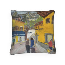 Load image into Gallery viewer, The Via Roma in Courmayeur Luxury Cushion
