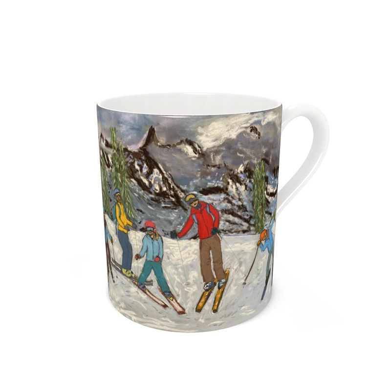 The Dent du Géant Courmayeur Mug