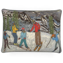 Load image into Gallery viewer, The Dent du Géant Courmayeur Rectangular Cushion
