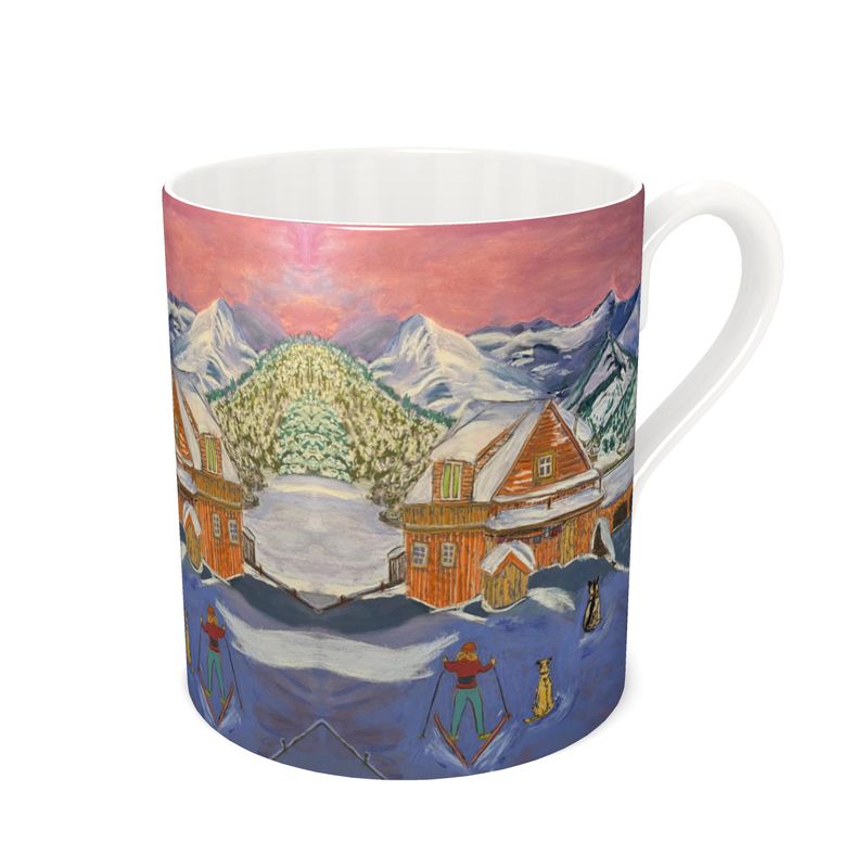 The Gothic in Crested Butte Bone China Mug