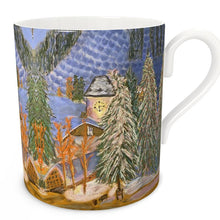 Load image into Gallery viewer, The Vail Village at Night Bone China Mug
