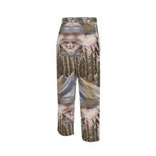 Load image into Gallery viewer, Lonely Skier in the Woods Womens Luxury Pijama Trousers
