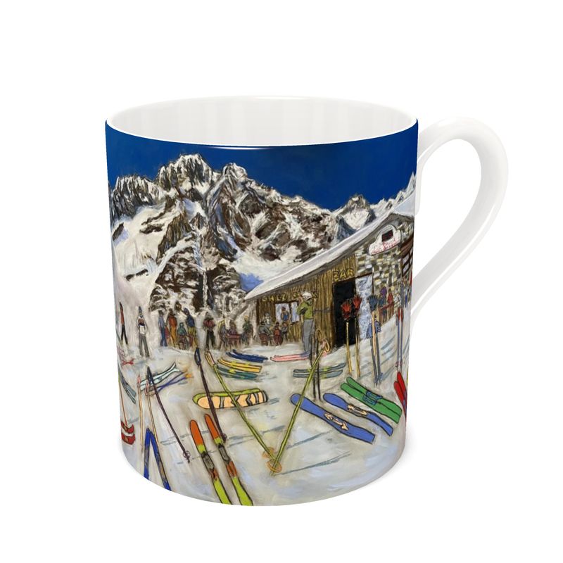 The Chez Croux Large Bone China Mug