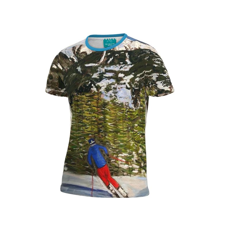 Skiing in La Thuile T-shirt