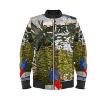 Load image into Gallery viewer, The Skiing in La Thuile Men&#39;s Bomber Jacket
