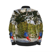 Load image into Gallery viewer, The Skiing in La Thuile Men&#39;s Bomber Jacket
