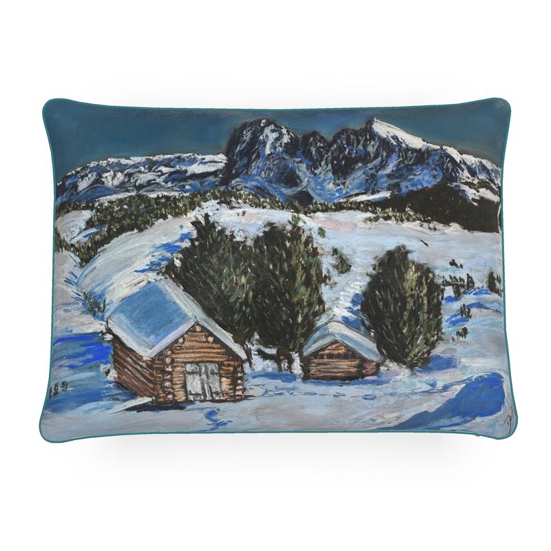 The Alpe di Siusi Large Rectangular Cushion