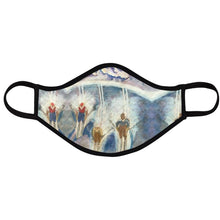 Load image into Gallery viewer, Vintage ski drawings Face Masks
