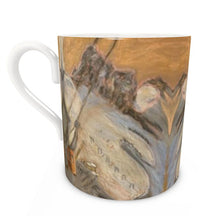 Load image into Gallery viewer, Bone china mug with an alpine scene in the Allgau/ tea mug/ coffee mug/ alpine mug/ ski mug/ gift idea
