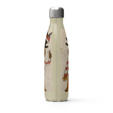 Load image into Gallery viewer, A lovely thermal water bottle with Rudolf the Reindeer drawing
