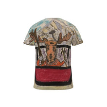 Load image into Gallery viewer, Skier Moose in the Butte T-shirt
