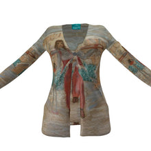 Load image into Gallery viewer, A Vintage Ski Ladies&#39; Cardigan with Pockets - Dolomiti Val di Fassa Cardigan
