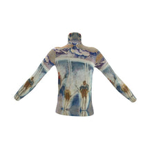 Load image into Gallery viewer, Alpine Skiers in the Aosta Valley Slim Fit Roll Neck
