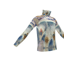 Load image into Gallery viewer, Alpine Skiers in the Aosta Valley Slim Fit Roll Neck
