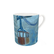 Load image into Gallery viewer, Champery Tram Large Bone China Mug
