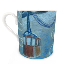 Load image into Gallery viewer, Champery Tram Large Bone China Mug
