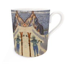 Load image into Gallery viewer, The Chamonix Aiguille du Midi Bone China Mug
