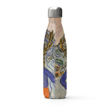 Load image into Gallery viewer, Thermal Bottle with Deer on Skis with the Matterhorn
