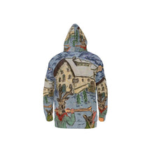 Load image into Gallery viewer, Dad and kid deer hoodie in St Moritz
