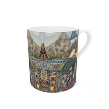 Load image into Gallery viewer, Stambecco in La Saxe Courmayeur Bone Chine Mug
