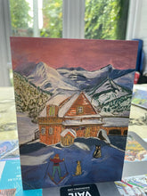 Load image into Gallery viewer, The Gothic Mountain in Crested Butte at Dusk Greeting Card 5&quot;x7&quot;
