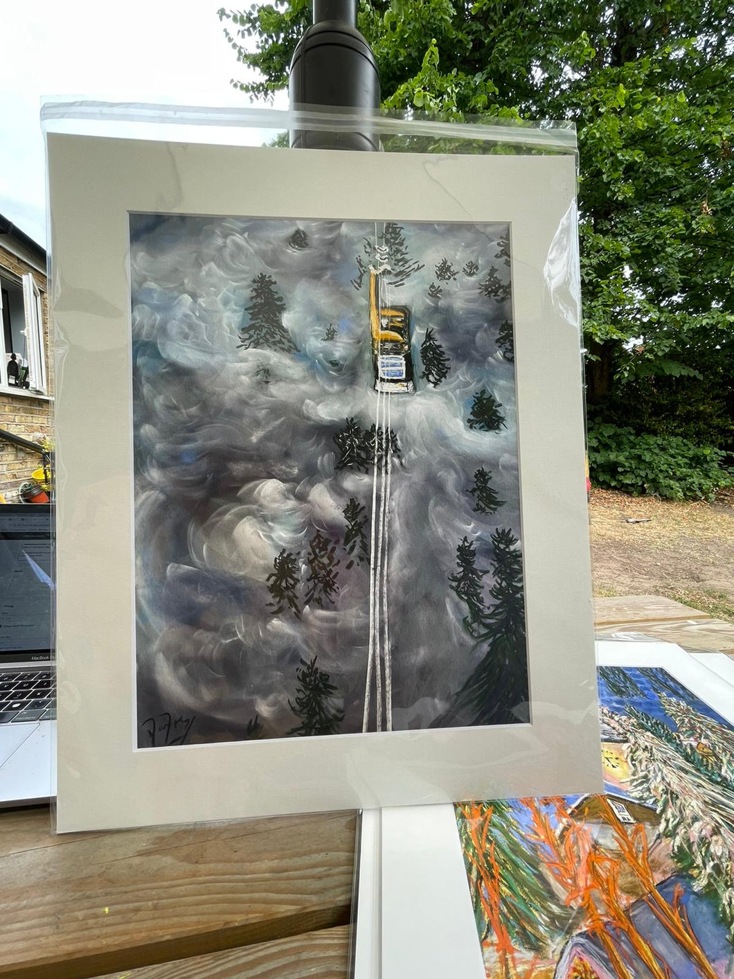 Limited Edition Giclée Print of Funicular with Inversion in different sizes