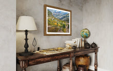 Load image into Gallery viewer, Walking the Wine Trails with Grivola Soft Pastels Painting
