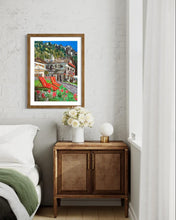 Load image into Gallery viewer, La Grange Hotel Soft Pastels Painting
