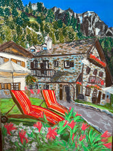 Load image into Gallery viewer, La Grange Hotel Soft Pastels Painting
