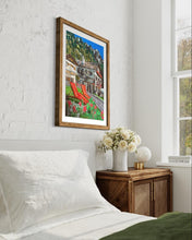 Load image into Gallery viewer, La Grange Hotel Soft Pastels Painting
